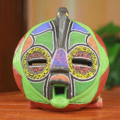 Tswana Mask! Exploring the Ancient Ritualistic Power Embedded Within